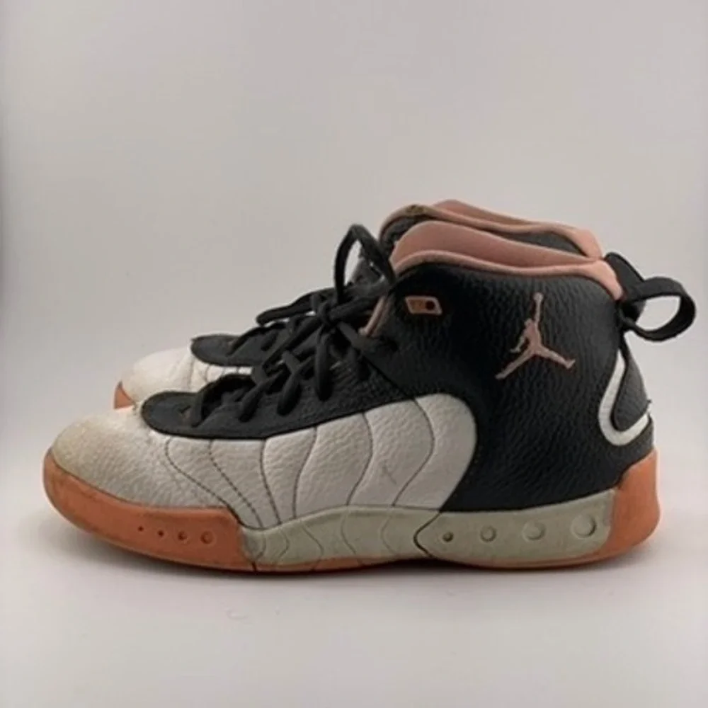 Jordan Jumpman Pro Youth Basketball Shoes Sneakers Black White Peach AV3250-160 - Picture 5 of 12